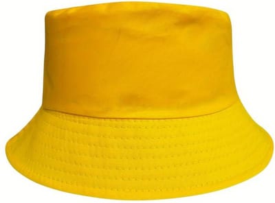 Nivard Zonnehoed - Reishoed - UV Beschermende Hoed - Bucket Hat - Festival - Pet - Hoedje Voor Dames & Heren - Hoofdbescherming - Geel