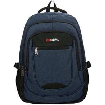Enricobenetti Benetti rugzak Hamburg navy - laptop 17 inch Boekentassen rugzakken Boekentassen rugzakken Boekentassen rugzakken Boekentassen