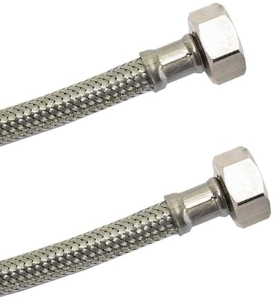 Panzerschlauch Flexibel 1/2", RVS Waterslang, DVGW