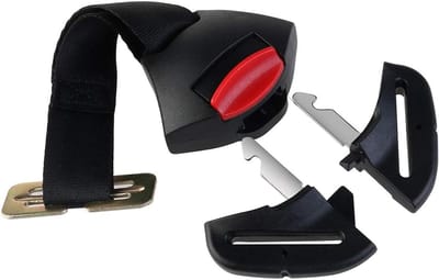 Auto Baby Veiligheidszitje Clip, Vaste Lock Gesp, Seat Safe Riem Borst Kind Clip Gesp Klink Peuter Klem Bescherming (zwart)