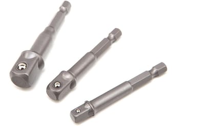 HBM 3 Delige Bit - Dop Adapterset met HEX Aansluiting