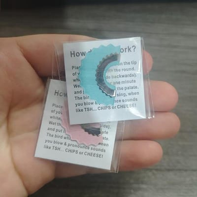 2 Stuks Magische Vogelaanroeper Tong Binnen Mond Verborgen Vogel Fluitje Speelgoed Geluidsmaker Prank Cadeau Trucs Voor Volwassenen Tieners Jongens Meisjes