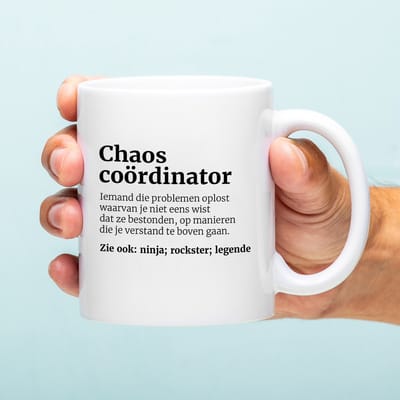 Mok Chaos Coördinator van Ditverzinjeniet.nl