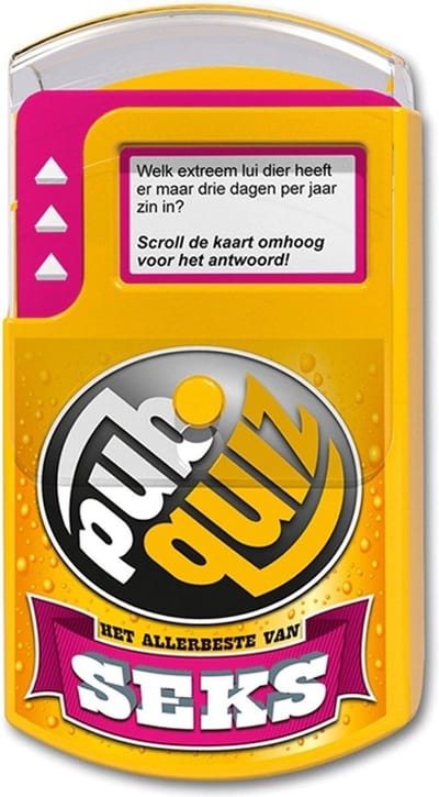 PubQuiz - Seks - Pocketspel - Erotisch Spel