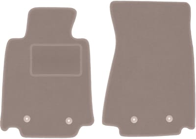 Beige voormatten voor: Nissan 370Z coupé, roadster (2009-2020)