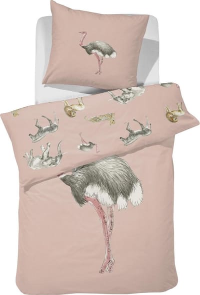 Damai Sloane - Kinderdekbedovertrek - Katoen - 140x200/220 cm - Pink