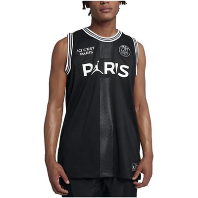 Jordan Mesh Brief Logo Nummer Print Mouwloze Vest Mannen Tops Zwart BQ4207-010 XXL black