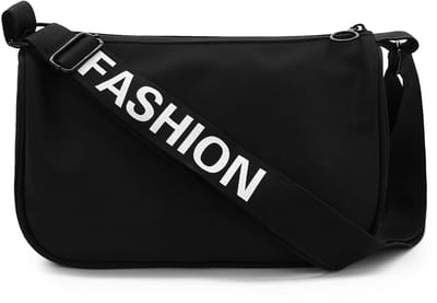 Allecto - Schoudertas voor dames - Waterdichte crossbody tas - Grote schoudertas met verstelbare schouderriem - Zwart/wit - Handtassen voor dames -...
