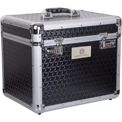Imperial Riding - Grooming Box Shiny - Black Glitter - 38 x 28 x 31,5 cm