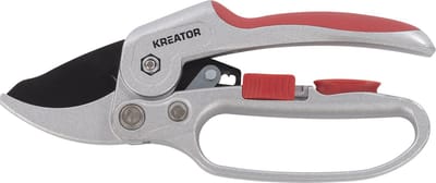 Kreator Snoeischaar KRTGR10040 - SK5 Staal - Bypass - Ratelsnoeischaar - Max. snijbreedte 20 mm - Tuingereedschap