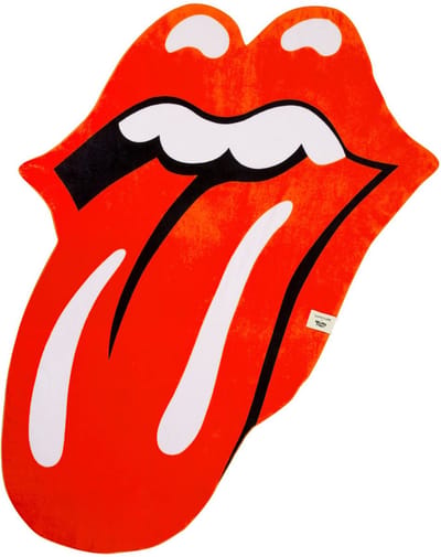 Sunnylife - Rolling Stones Beach Handdoek - Katoen - Rood