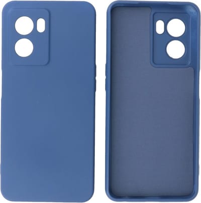 Fashion Backcover Telefoonhoesje - Color Hoesje - Geschikt voor Oppo A77 5G & A57 5G - Navy