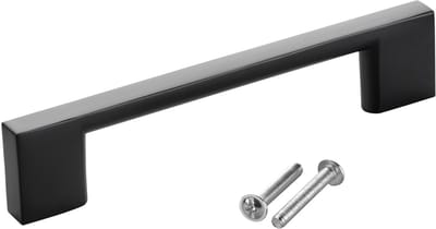 SOTECH meubelgreep BLACKLINE XII BA 96 mm zwart mat aluminium (lengte 121 mm, breedte 9 mm, hoogte 28 mm) ladegreep keukengreep