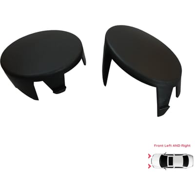 Bouchon de Cache-Trou de Lampe Anti-brouillard pour Pare-chocs Avant BSP603 pour Renault Clio MK2 II BB CB Symbol Thalia MK1 I LB 1998-2016 7701209099