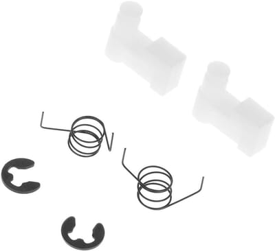 Set van 6 Flywheel Starter Ratchet Clips met Terugveer voor Motorzaag 4500/5200/5800 - Hoogwaardige Onderdelen voor Efficiënte Motorprestaties