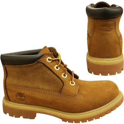 Timberland Nellie Lace Up Rust Leren Enkel Chukka Laarzen A1GYM X2A