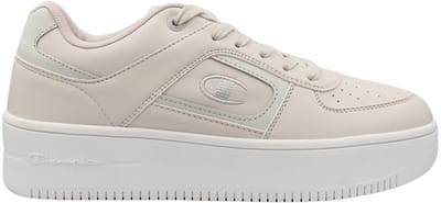 Sneakers Champion Foul Play Plat BS Low Cut Dames Beige - Maat 36