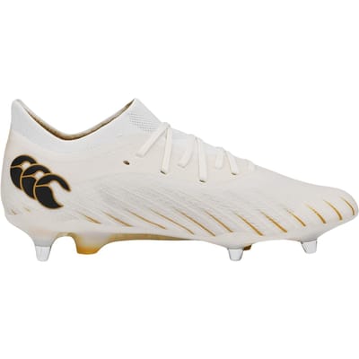 Canterbury Unisex Speed Falcon Elite Soft Ground Rugbyschoenen voor volwassenen (Wit)