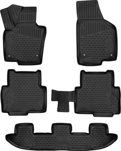 Walser Rubberen Voetmatten XTR geschikt voor VW Sharan/Seat Alhambra (710 - 711) 2010-2022
