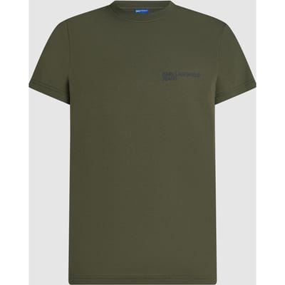 Karl Lagerfeld Forest Night Klj Slim Ss Tee Taglia: XS | Magliette basic Outlet | Uomo | Nero