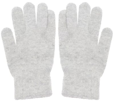 Gebreide handschoenen - Wollen handschoenen - Winter - Koude handen - Grijs - Zachte handschoenen