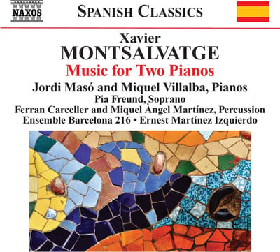 Jordi Masó & Miquel Villalba - Montsalvatge: Music For Two Pianos (CD)
