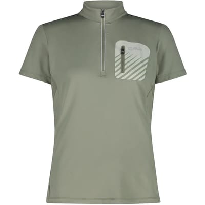 T-shirt ½ zip met zak voor dames CMP