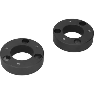 Kit de nivellement de levage avant 2,5 pouces Entretoises en acier au carbone Convient pour Ford F150 4WD 2WD 2004 2018 black
