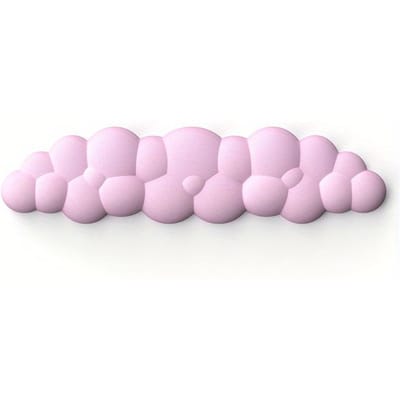 Muispad met Polssteun Toetsenbord Wolk Antislip Geheugenschuim Bureau Kantoor Gamer Muis Polssteun