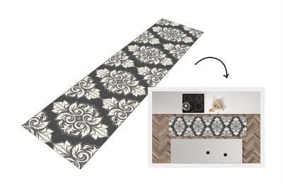 Keukenloper - Loper keuken - Patronen - Ruit - Jaren 20 - 200x50 cm - Keukenloper vinyl