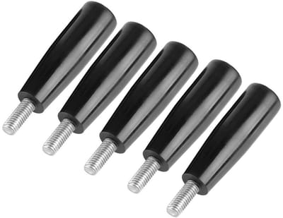 Dailygoody - Hardware handvat - Bakeliet handvatten - Stevig en duurzaam - Zwart - Vervangend accessoire - Geschikt voor diverse toepassingen - Zwart