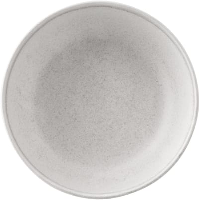 J-Line schaal Luna - keramiek - lichtgrijs - medium