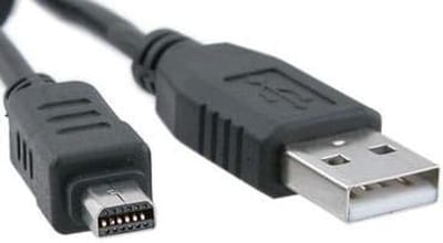 Innovra - Dailygoods - Dailygoody - USB Oplader en Data Kabel voor Olympus SZ-30MR/SZ-31MR/TG-1 - 1 Meter