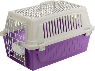 Transportbox voor katten en honden - ruim en comfortabel - 58x37x82 cm