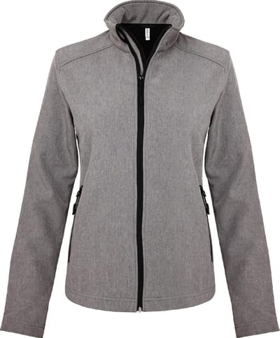 Kariban Dames/dames Hedendaagse Softshell 3 lagen Performance Jacket (Grijs mergel)