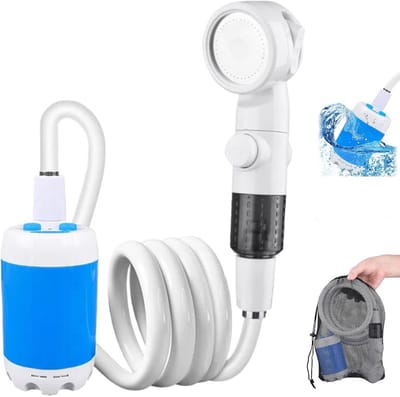 Oplaadbare Mobiele Douche - Douche - Draagbare kampeerdouche - met 4000 mAh - Met 3 sproeistanden - voor kamperen camper reizen huisdieren wassen planten water geven