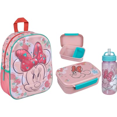 Minnie Mouse schoolset; rugzak en lunchset