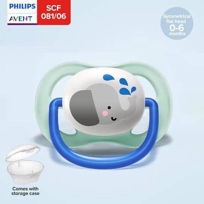 Philips Soothing Fopspeen Avent Soothing Fopspeen Ultra Air Serie 1 st. Fopspeen