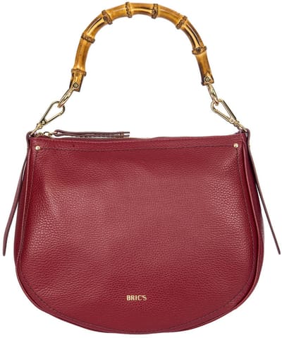 BRIC'S schoudertas Gondola Margherita Gardenia Bag Rubino wijnrood
