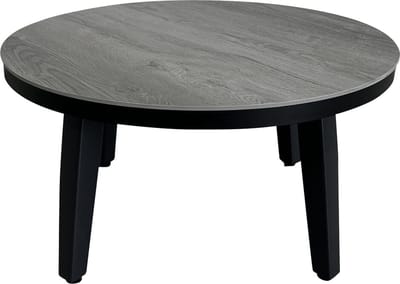 Bijzettafel Mykonos ø90cm | Grey | Aluminium & Kunststof | Normin