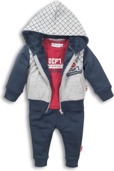 Dirkje set 3delig Winterpak Gevoerde sweater, broek met shirt
