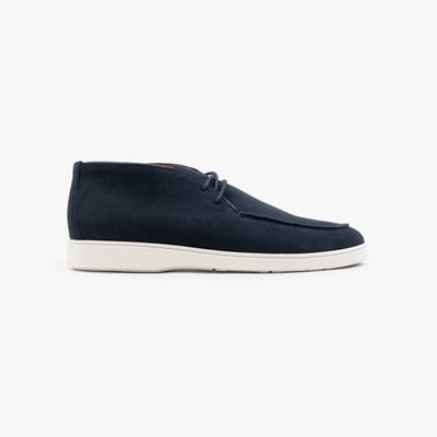 Omnio cave chucka loafers heren navy suède