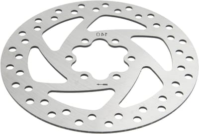 Remschijf Roestvrijstaal - Fietsonderdeel - Veilig Fietsen - Hoge Sterkte Duurzaam - 140 mm - Zilver