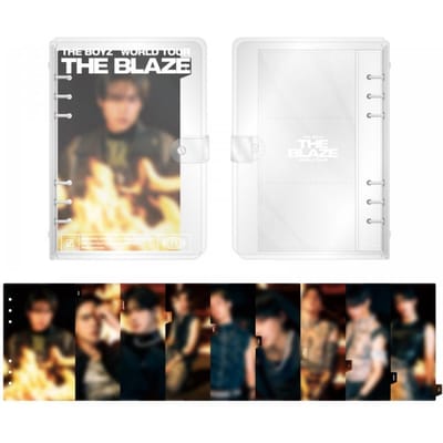 The Boyz 11 Fotokaart Binder Index Set   Seoul Wereldtournee gray