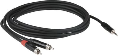 DAP FLX30150 - Stereo mini-jack - 2x RCA (m), 1.5 mtr.