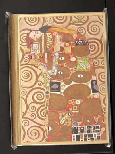 Hardcover Notitieboek 'Vervulling' Gustav Klimt