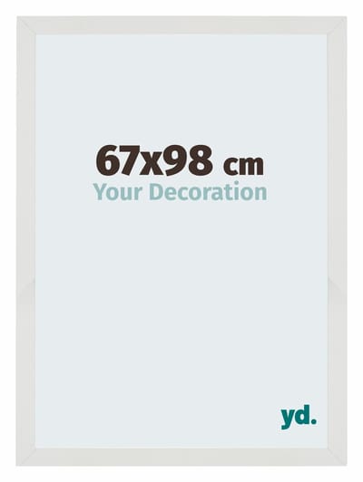 Your Decoration - Puzzellijst 67x98 cm - Wit Mat - Puzzellijst 1500-2000 stukjes - MDF Fotolijst - Mura