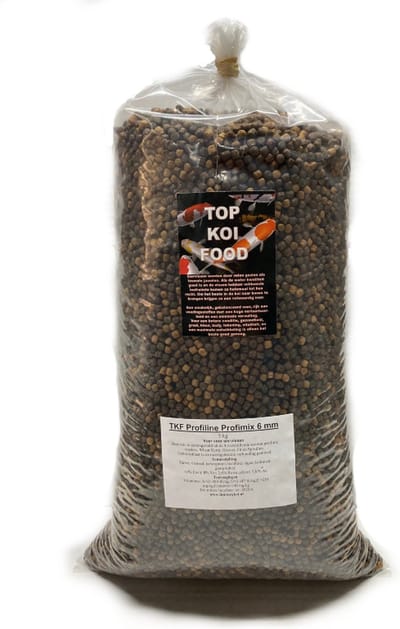 TKF Profiline Mix 6 mm 15 kg zak, Gevorderd Koivoer voor japanse Koi Karper vissen