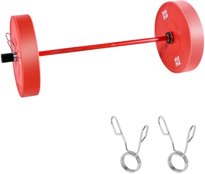 120 cm Halterstang met Antislip Handgreep voor Krachttraining, Gewichtheffen, Squats, Deadlifts en Bench Press, Geschikt voor 50 mm Gewichtsschijven met Een Draagvermogen tot 227 kg