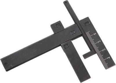 Float Level Meter Altimeter Metrische Weergave 0-40mm Verstelbaar voor Carburateur, Motoren, Auto Onderhoud en Reparatie